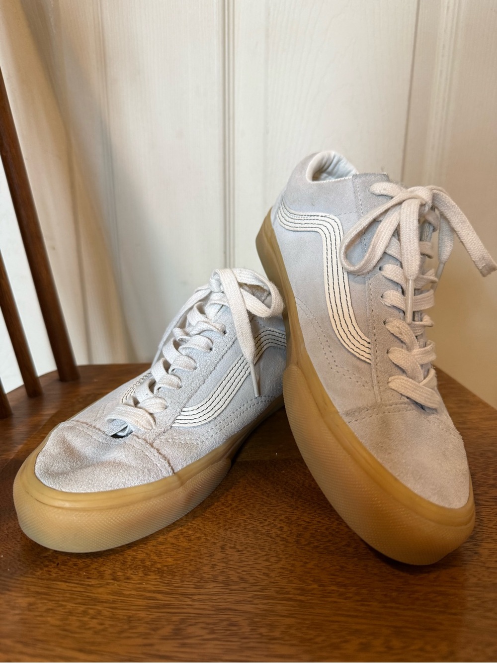 Vans Double Light Style 36 Skate Shoes Dawn Blue